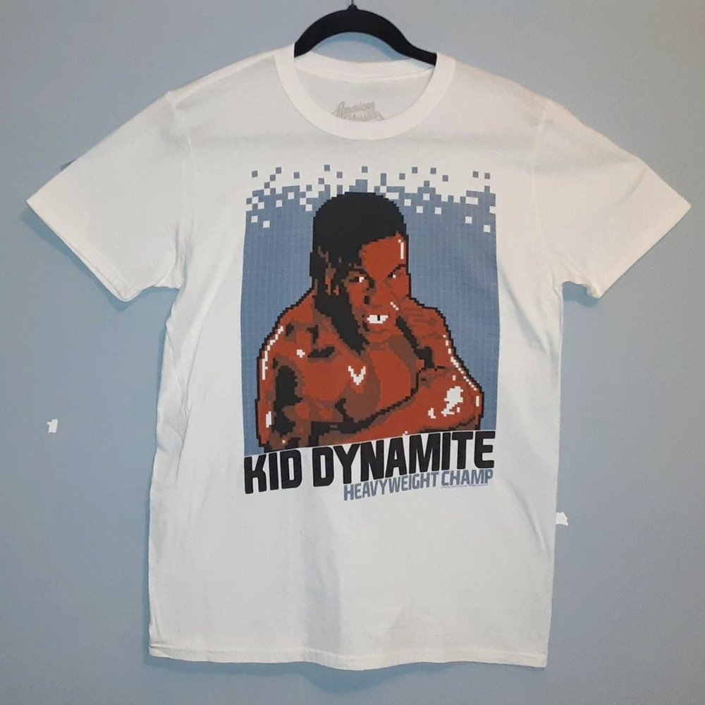 White Graphic Tee - Kid Dynamite Design